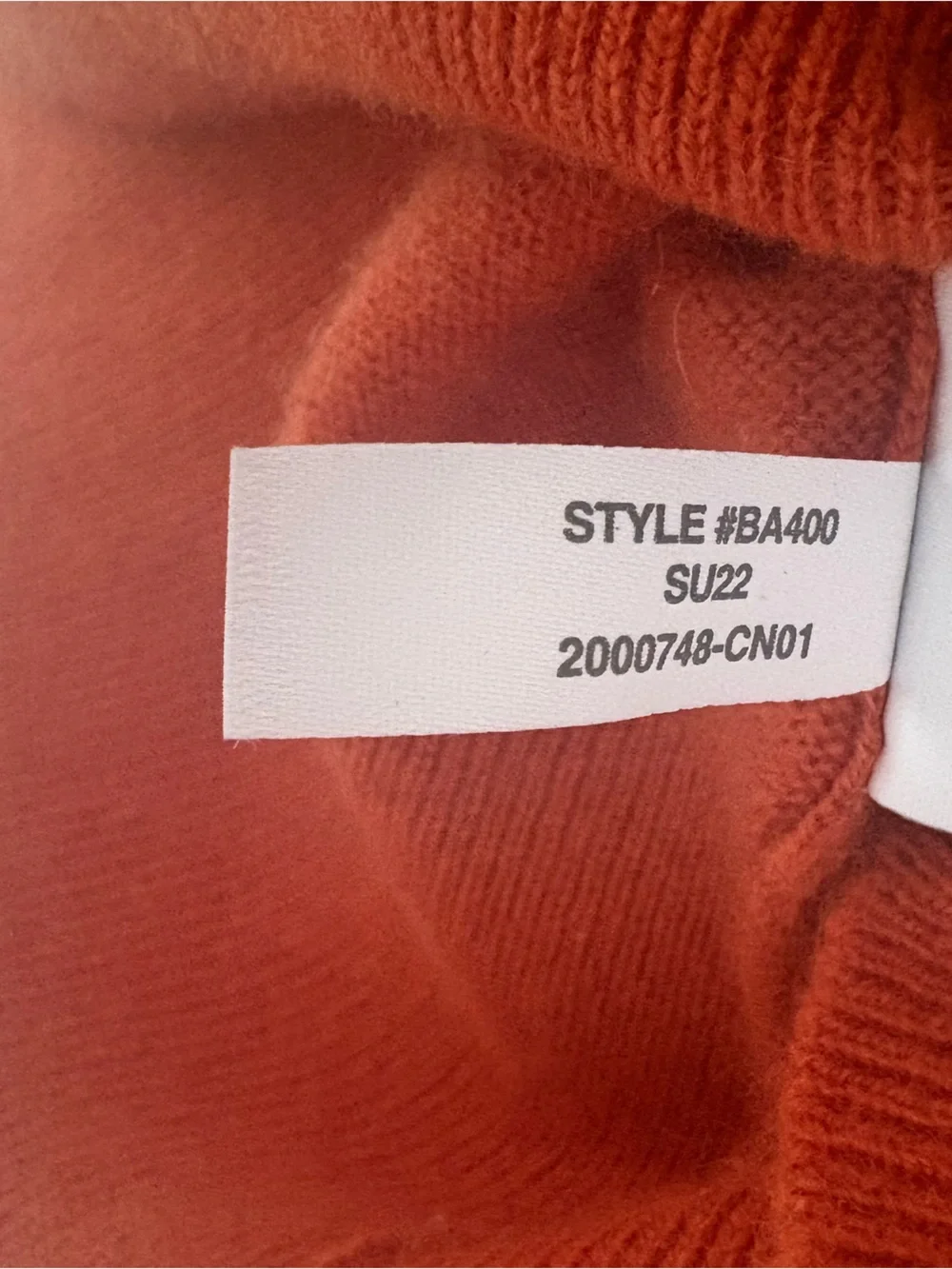 J.Crew 100% Cashmere Crewneck Sweater Burnt Orange Rust Terracotta -  Medium